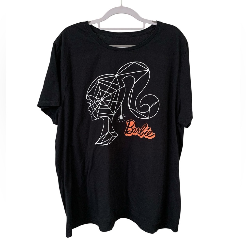 Or FREE! Mattel Barbie Web Head Black Graphic T-Shirt